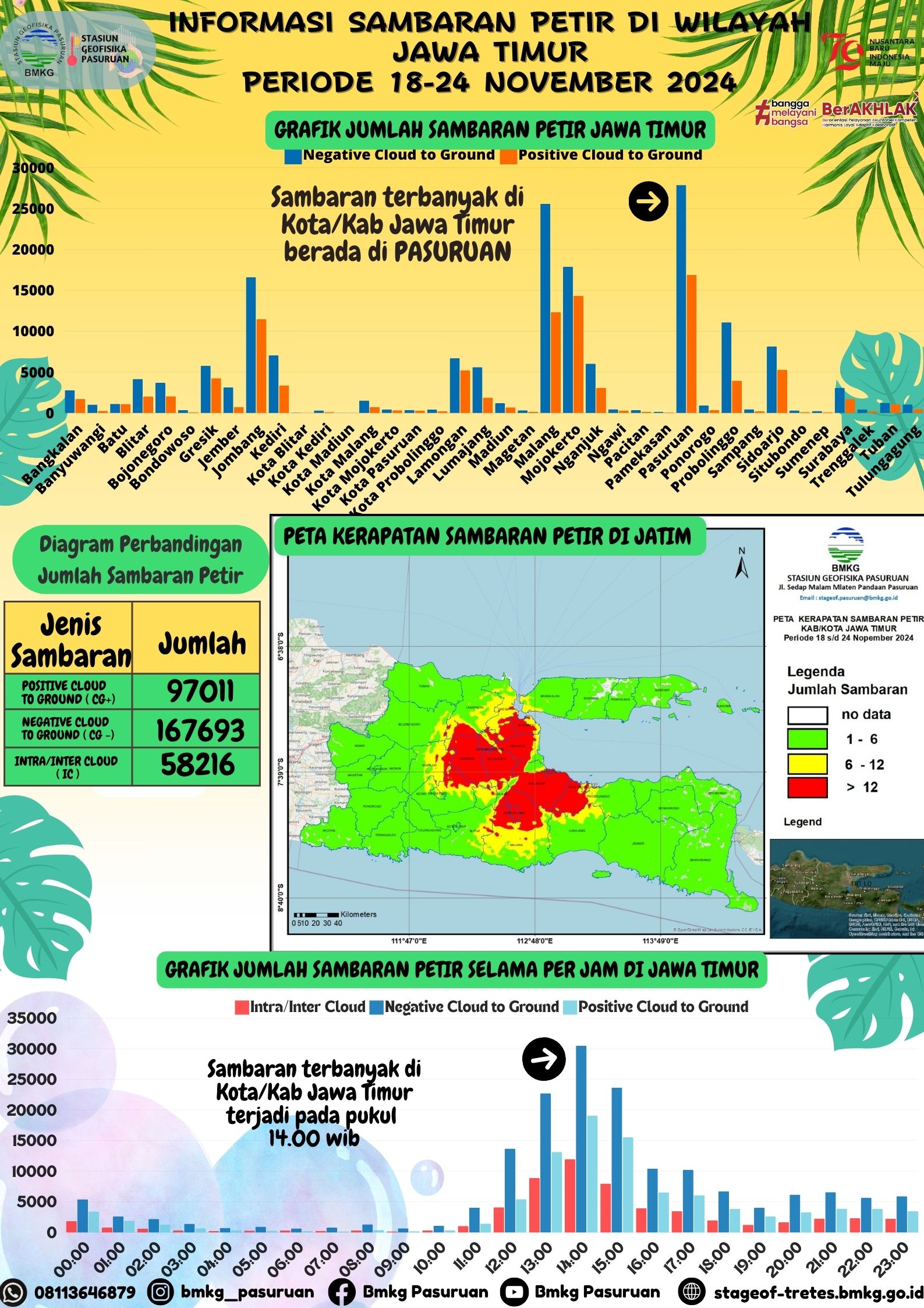 informasi sambaran petir